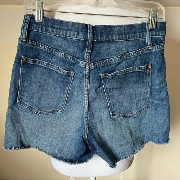Madewell Blue Denim Jean Shorts - Picture 4 of 5